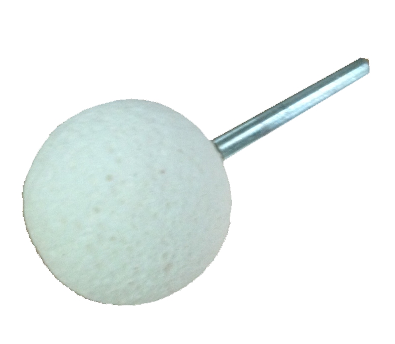 ΤΡΟΧΟΣ ΠΕΤΡΑ ''ΜΠΑΛΑΚΙ ΑΣΠΡΟ'' Φ40mm 130-371A
