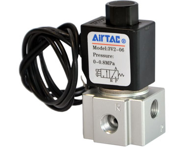 ΗΛΕΚΤΡΟΒΑΛΒΙΔΑ 3/2 1/4 ΝC 24VDC 3V2