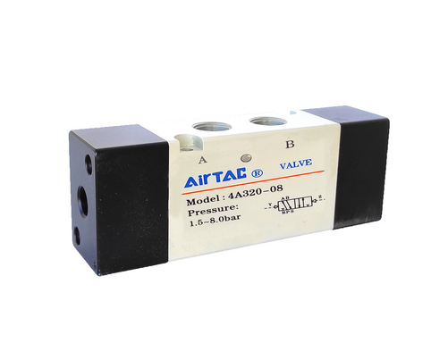 ΒΑΛΒΙΔΕΣ ΑΕΡΟΣ ΜΕ ΠΝΕΥΜΑΤΙΚΗ ΕΝΤΟΛΗ 5/2-5/3 AIRTAC ΔΥΟ ΕΝΤΟΛΩΝ