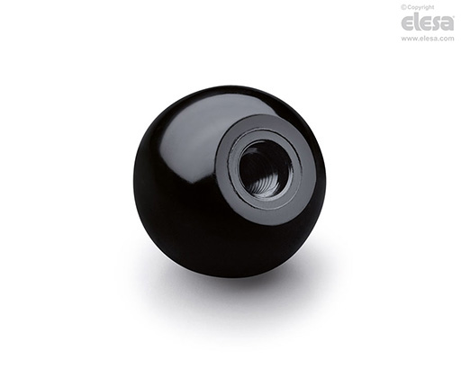ΣΦΑΙΡΑ ΘΗΛΥΚΗ M6 ΜΑΥΡΗ PLX.20-M6-C9