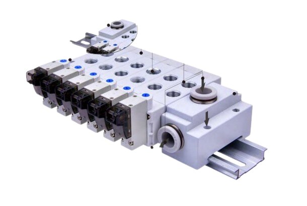 ΜΠΛΟΚ ΒΑΛΒΙΔΩΝ ΣΕΙΡΑ 6HV 5/2 1/8" 2m 24VDC/G