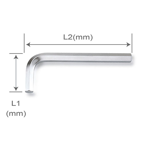 ΚΛΕΙΔΙ ΑLLEN ''SHORT TYPE'' 1,27mm