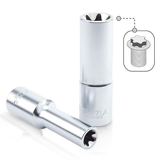 ΚΑΡΥΔΑΚΙ ΧΕΙΡΟΣ ΜΑΚΡΥ 1/4'' TORX ΘΗΛΥΚΟ Ε7
