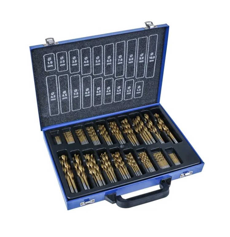 ΣΥΛΛΟΓΗ ΜΕ ΤΡΥΠΑΝΙΑ ΤΙΤΑΝΙΟΥ 1-10mm / 0,5mm – 170 Pcs
