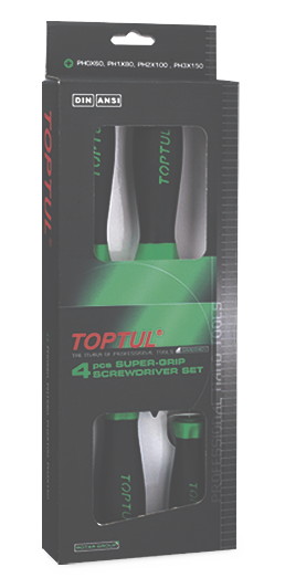 ΣΕΤ KΑΤΣΑΒΙΔΙΑ ''PHILLIPS'' PH0x60mm,PH1x80mm,PH2x100mm,PH3x150mm 4 Pcs