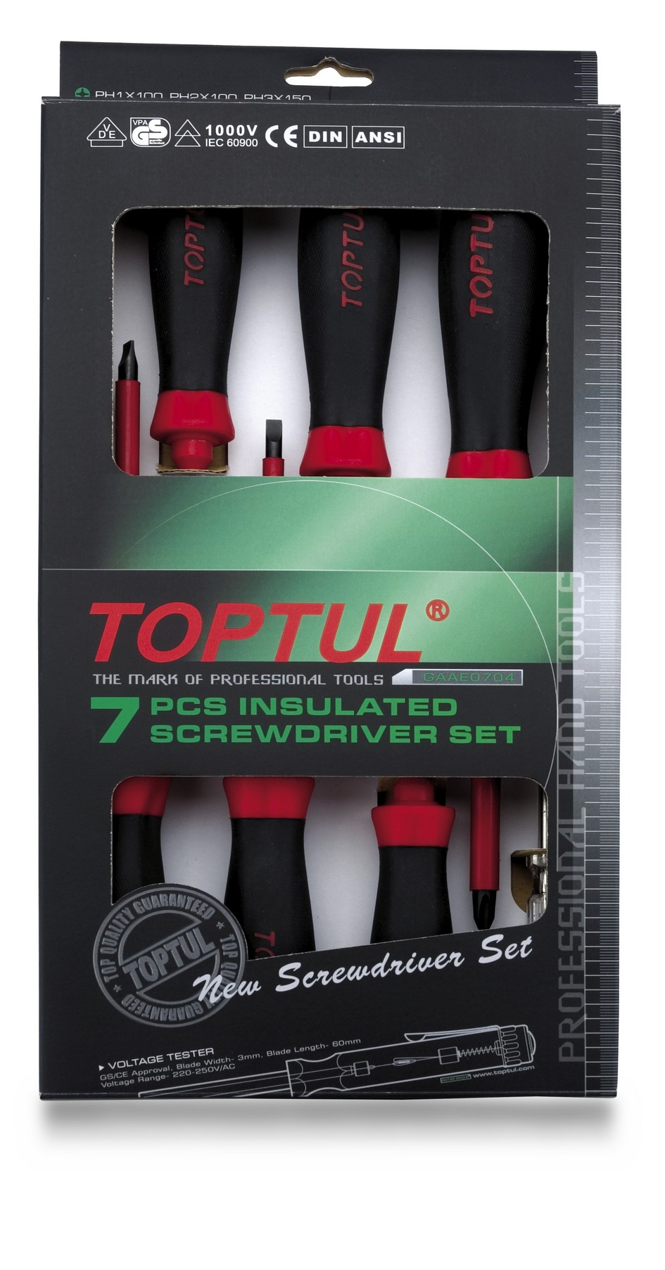ΣET ME KAΤΣΑΒΙΔΙΑ ΣΤΑΥΡΟY & ΙΣΙΑ VDE/1000V 7Pcs