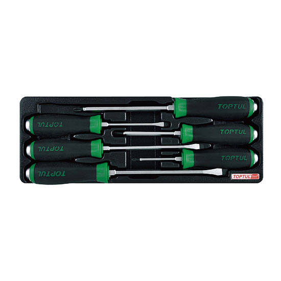 ΣΕΤ KATΣΑΒΙΔΑ ''XTYΠΗΤΗ ΚΕΦΑΛΗ''(+)+(-) (PH1-PH2-PH3), (5,5-6,5-8mm) 6 τμχ