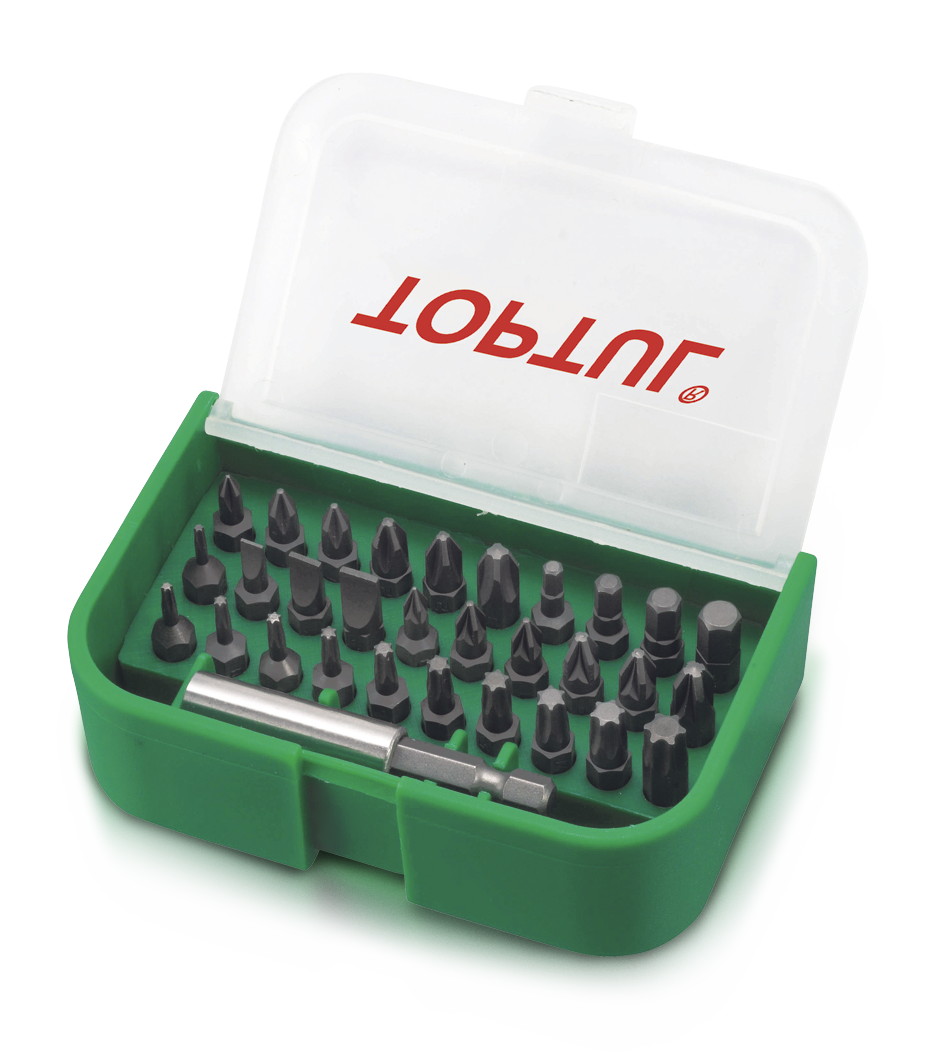 ΣΕΤ ΜΥΤΕΣ (''TORX'') (''ALLEN'') (+) + (-) PZ + MΑΓΝΗΤΙΚΟΣ ΑΝΤΑΠΤΟΡΑΣ (1/4'') 31 Pcs