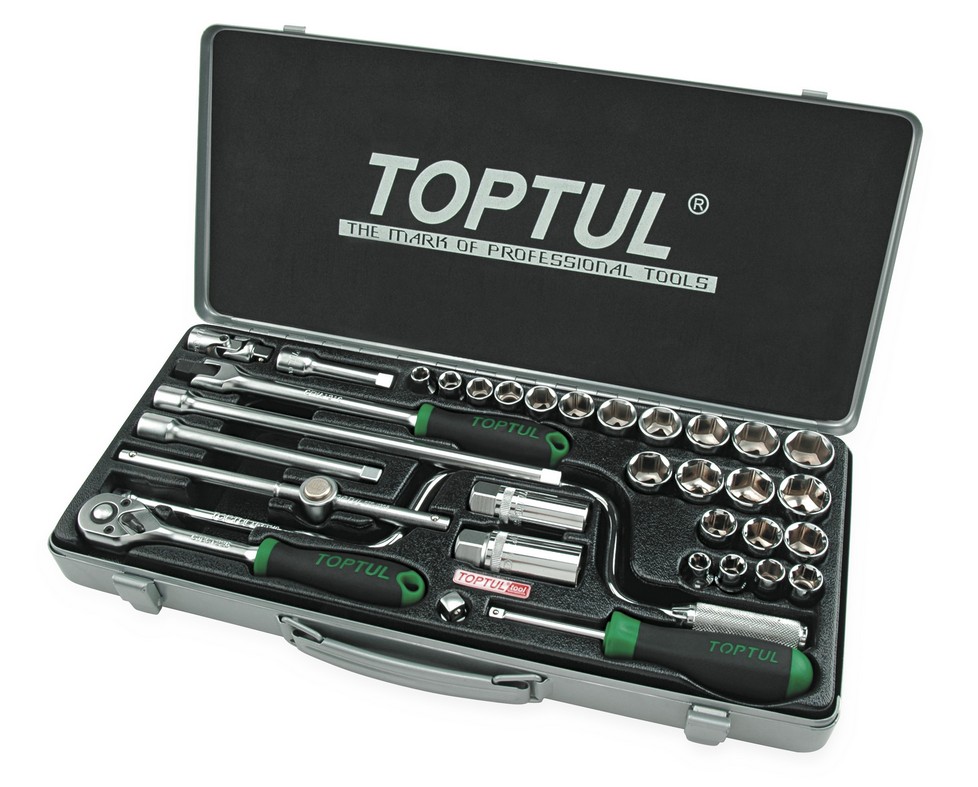 ΣΥΛΛΟΓΗ ΜΕΤΑΛΛΙΚΗ 3/8'' (5/16''-7/8'' Inch )+(8-22mm) ΚΟΝΤΑ 6γωνα + ΠΑΡΕΛΚΟΜΕΝΑ 34 Pcs