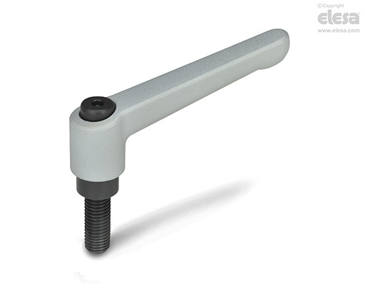 ΚΑΣΤΑΝΙΑ ΜΕΤΑΛΛΙΚΗ ΓΚΡΙ ΑΡΣΕΝΙΚΗ L=45 Μ6x32 GN 300-45-M6-32-GR