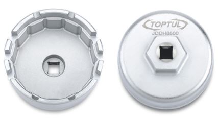 ΦΙΛΤΡΟΚΛΕΙΔΟ ΛΑΔΙΟΥ ΑΛΟΥΜΙΝΙΟΥ (For 4-Cylinder ''TOYOTA'' Engines) 3/8'' (64,5mm) 14 ΠΛΕΥΡΕΣ