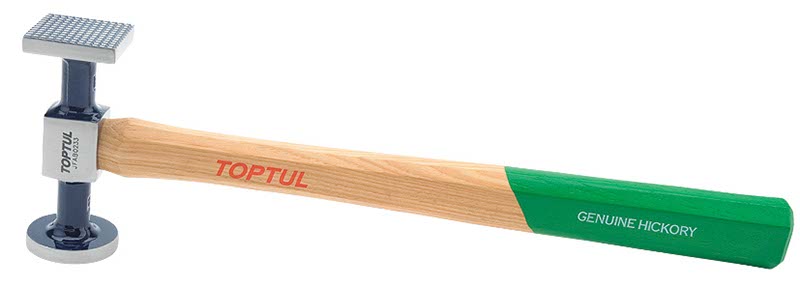 ΣΦΥΡΙ Light Shrinking Hammer - Flat Face + Milled Square Face Φ40mm/38x38mm