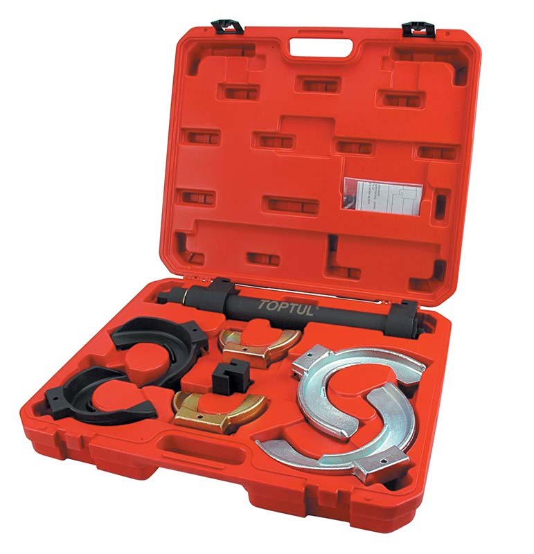 ΦΟΡΗΤΟΣ ΣΥΜΠΙΕΣΤΗΣ ΕΛΑΤΗΡΙΩΝ (MacPherson) A: O 80 - O 115 mm
Β: O 110 - O 150 mm 8 Pcs
C: O 140 - O 195 mm