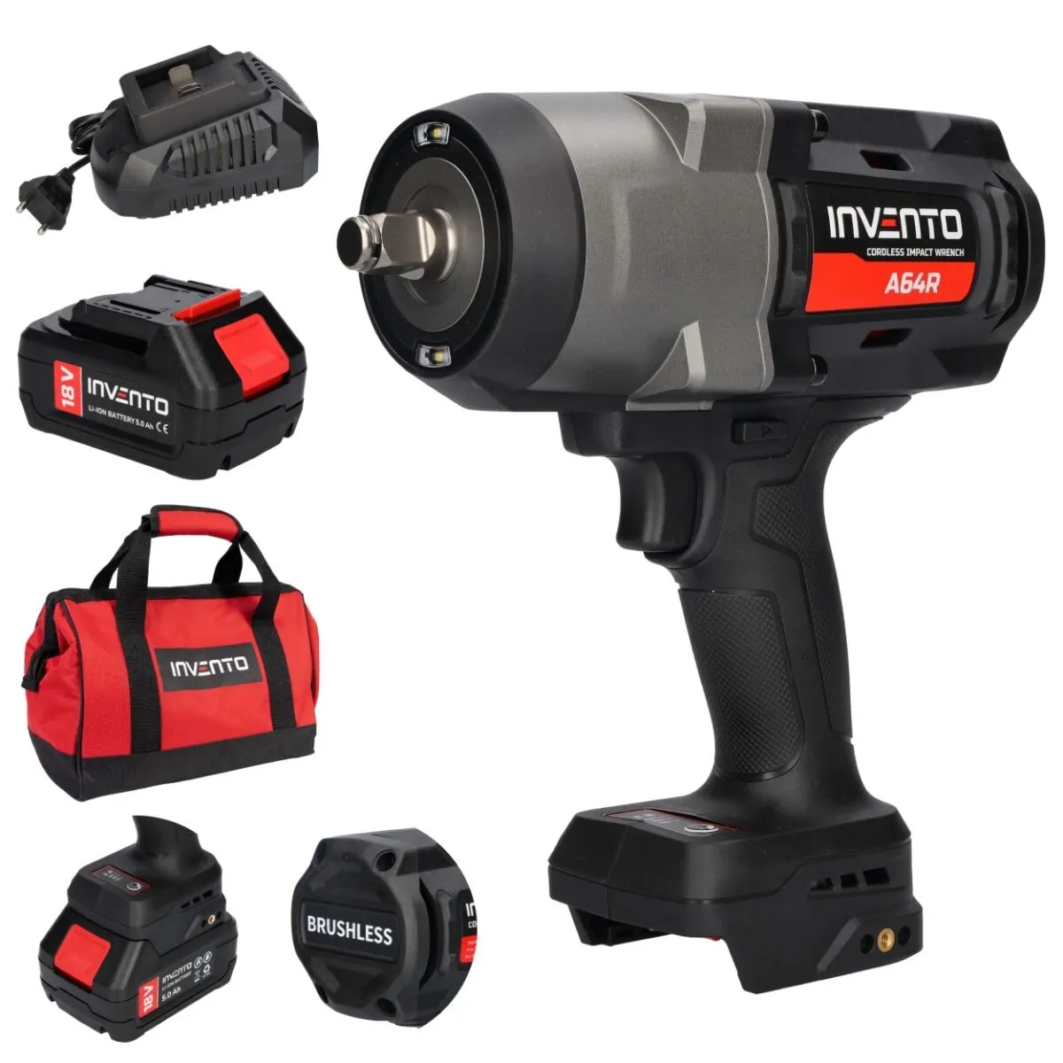 ΗΛΕΚΤΡΟΚΛΕΙΔΟ 1/2'' 1800Nm INVENTO (PXA64R)