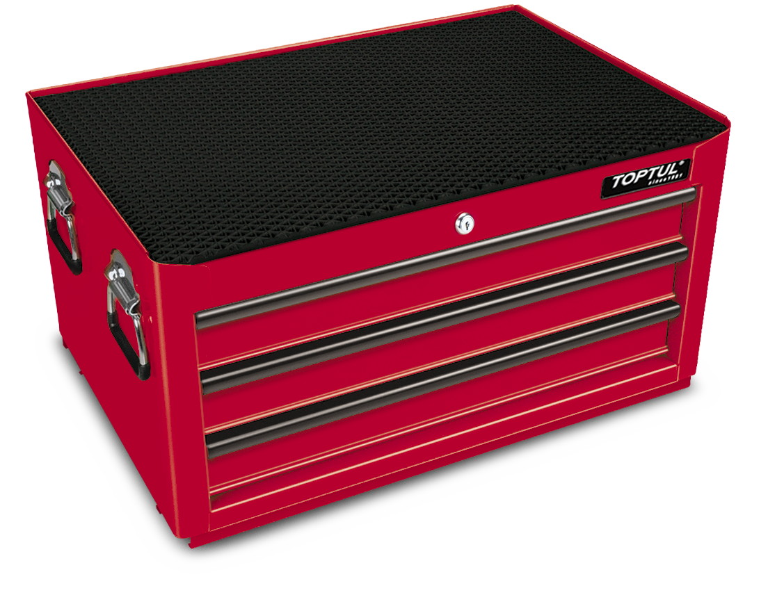 ΕΡΓΑΛΕΙΟΘΗΚΗ 3 ΣΥΡΤΑΡΙΩΝ RED ''GENERAL'' 687x459x360 (Load 680Kg)